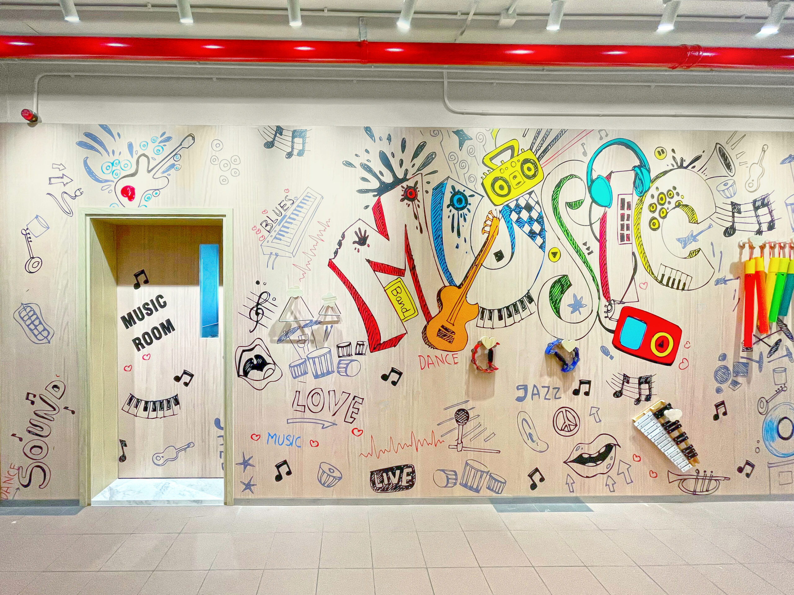 仁濟醫院羅陳楚思小學 - 音樂室1