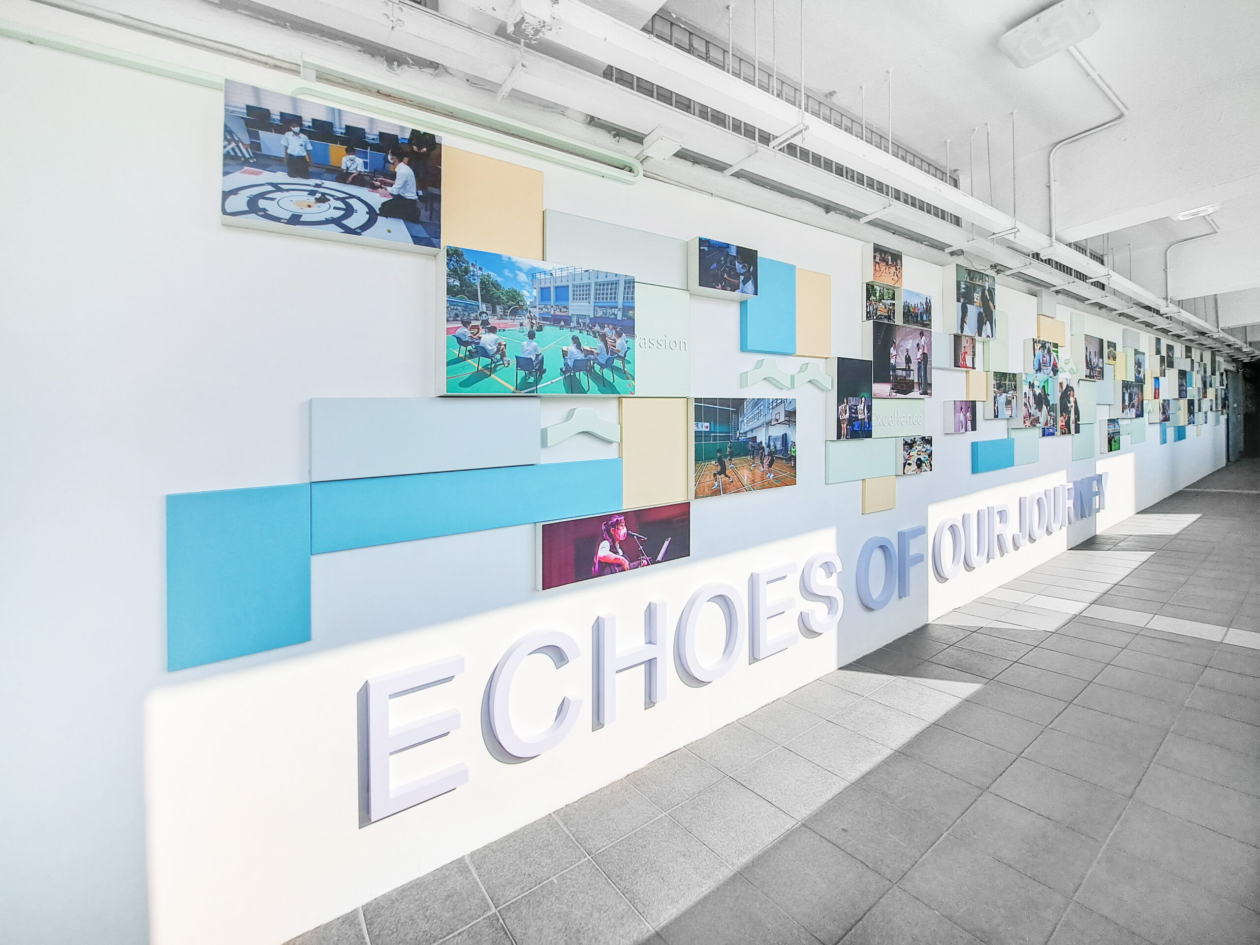 香港管理專業協會羅桂祥中學 - 校史室及走廊1