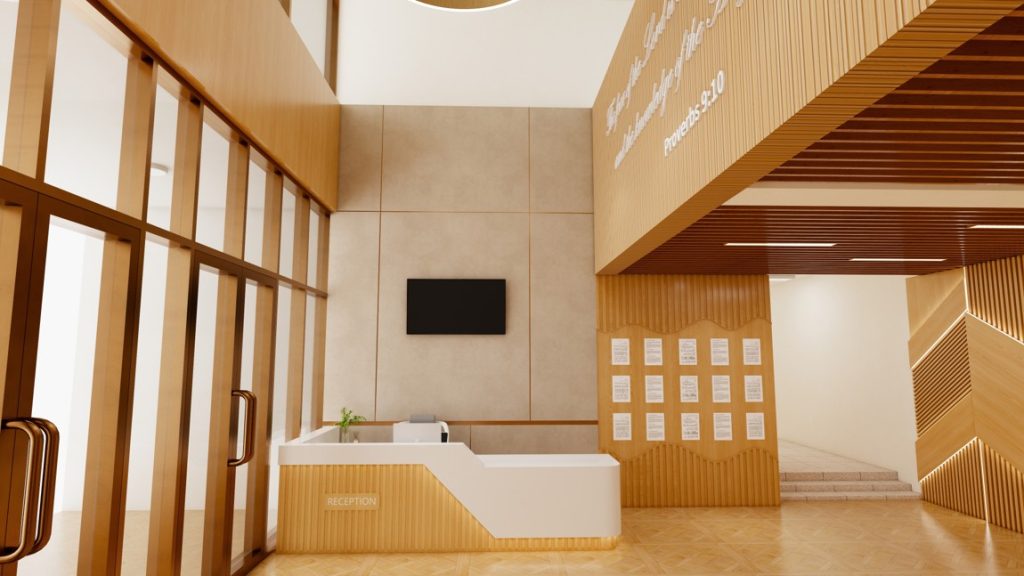 宣道中學大堂設計圖